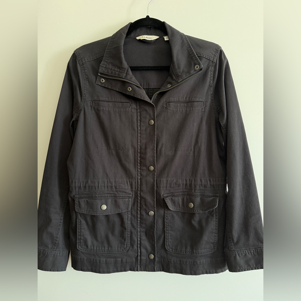 Women's Gray LL Bean Utility Jacket